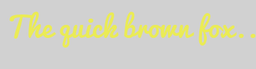 Image with Font Color EAEB56 and Background Color D1D1D1